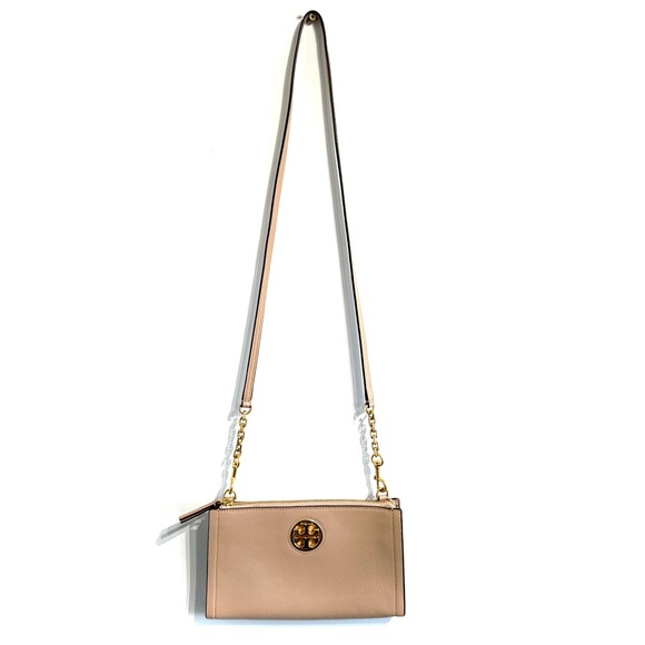 Tory Burch Bags Tory Burch Carson Zip Top Crossbody Bag Devon Sand